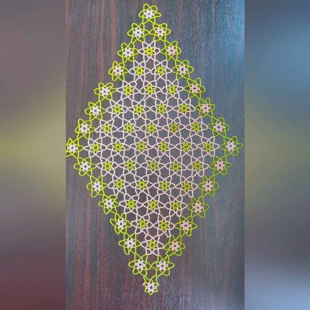 Green stars and pink stars